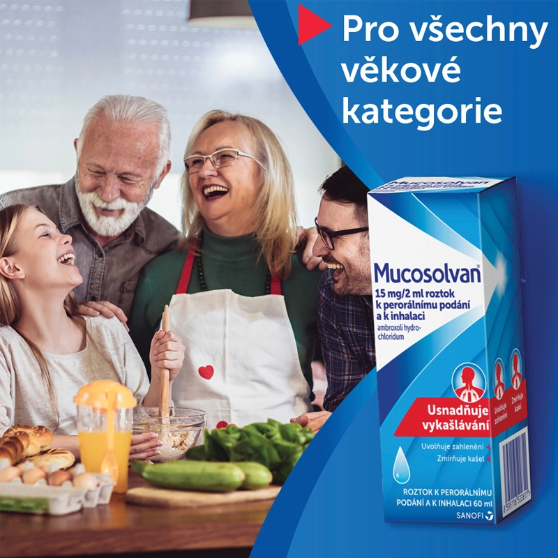 Mucosolvan® roztok pro koho je určen