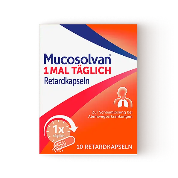 Mucosolvan® 1mal täglich Retardkapseln