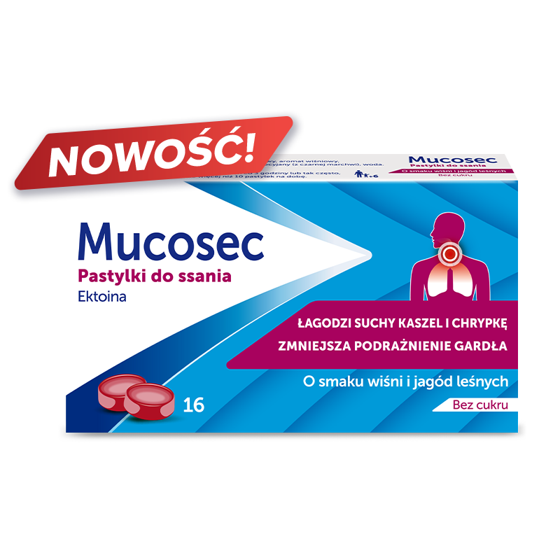 Mucosec Pastylki do ssania