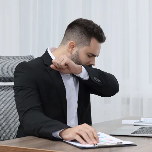 Kašel na veřejnosti